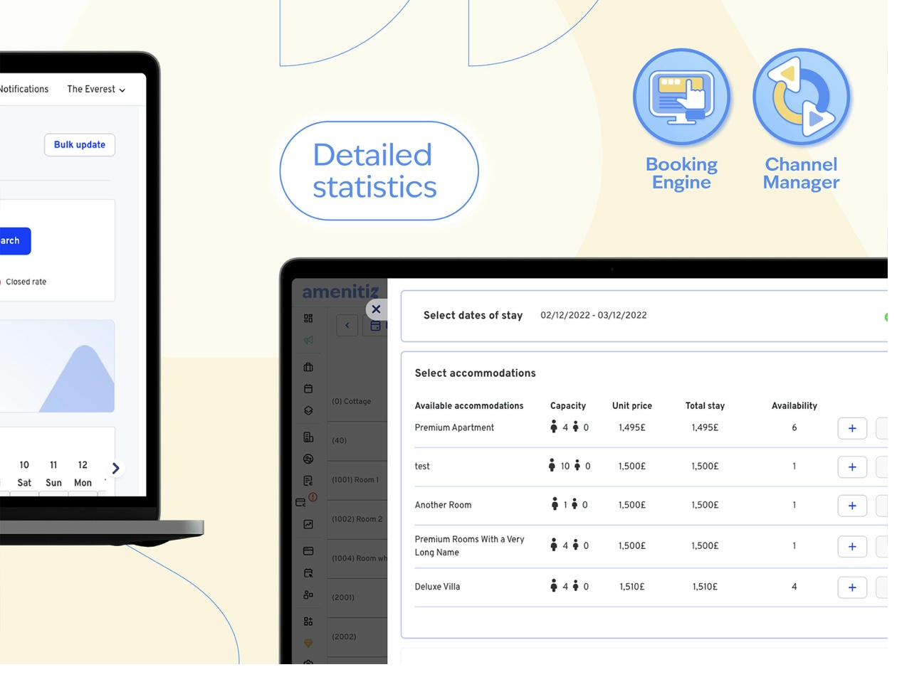 Amenitiz inventory management