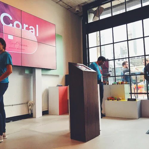 Interior of the Capital One House installation at SXSW 2017